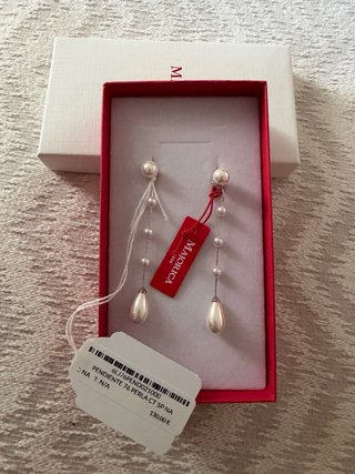 Pendientes Largos de Perlas Majorica