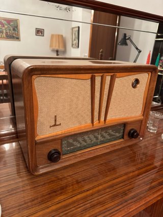 Radio Antigua Vintage Sobremesa Madera