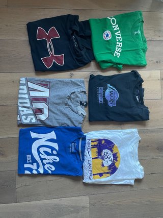 Lote de 6 camisetas variadas