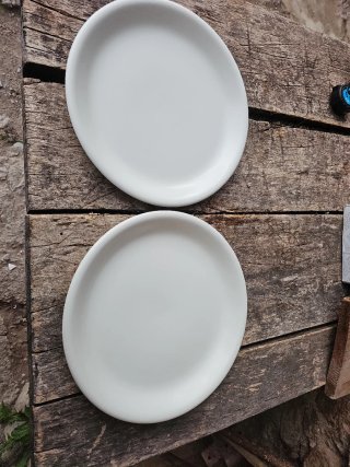 2 Platos de servir antiguos Pontesa