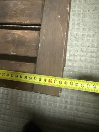 Mesa Baja de Madera
