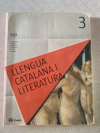 Llengua catalana i literatura, 3 ESO