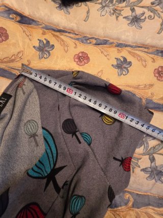 Vestido de mujer talla M globos gris