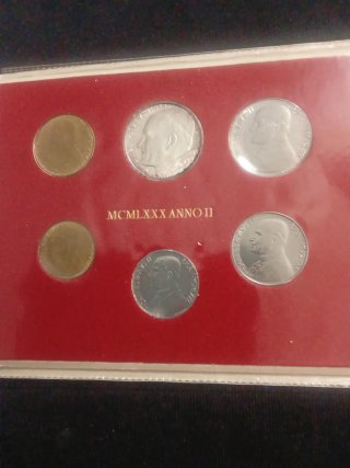 Set 6 Monete Commemorative Giovanni Paolo II