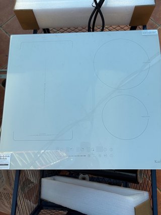 Vitrocerámica Inducción Karinear Blanca