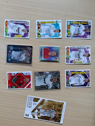 CRISTIANO RONALDO lote de cromos