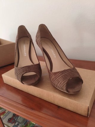 Peeptoes Pedro Miralles Marrones