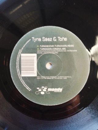 Vinilo Tyna Sáez & Toñe - Tupakaboom!!!