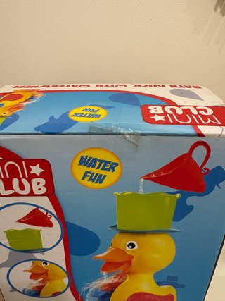 Pato de Baño Mini Club con Rueda
