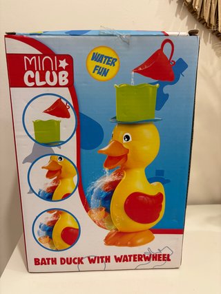 Pato de Baño Mini Club con Rueda