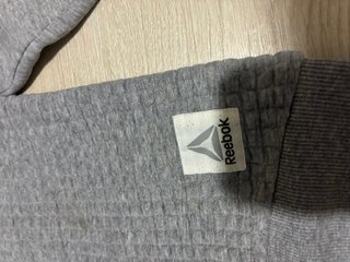 Sudadera Reebok Gris Talla S