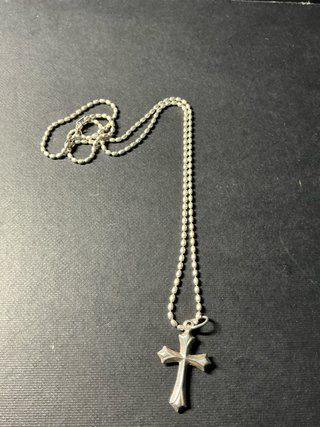 Collar Plata Cruz 8g