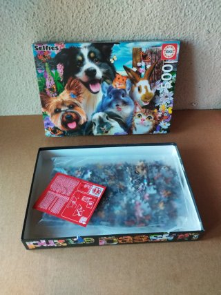 Puzzle Educa 500 piezas Selfies
