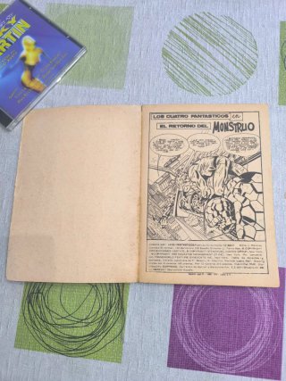 N°62 LOS 4 FANTASTICOS VERTICE TACO MARVEL