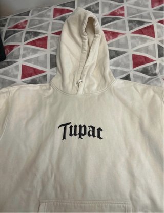 Sudadera Tupac Beige