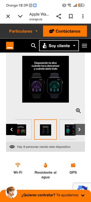 Apple Watch Series 12 42mm Dorado. Con factura.