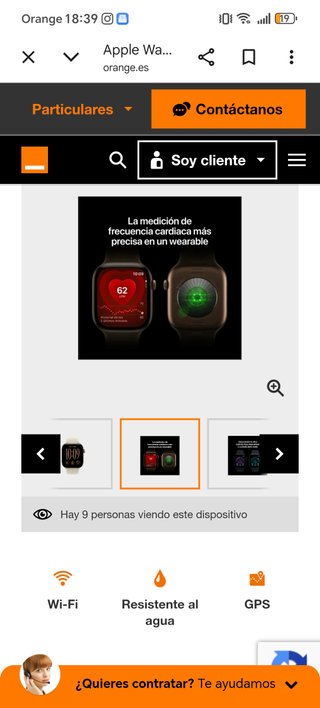 Apple Watch Series 12 42mm Dorado. Con factura.