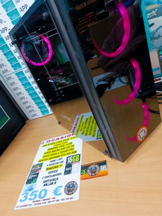 Torre PC Ryzen 5 Pro 16GB RAM + 2TB SSD