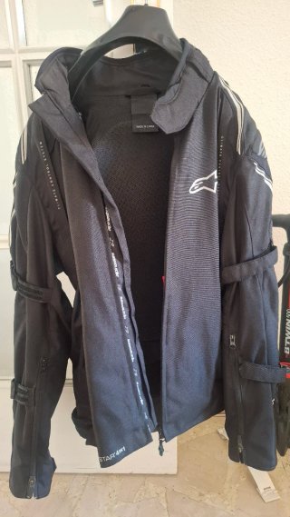 Chaqueta de Moto Alpinestars Negra