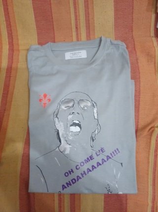Maglietta Primark Oh come l'è andahaaaa