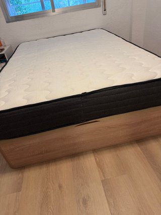 Canapé y Colchón cama 135 cm  5 meses de uso