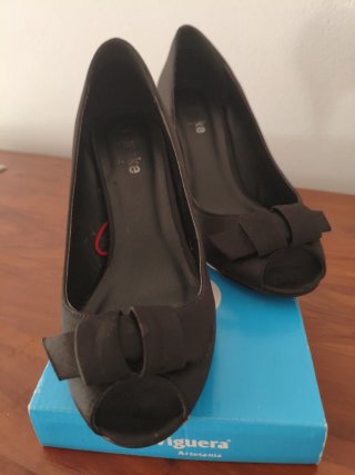 Peeptoes Negros Viguera