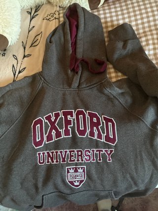 Sudadera Oxford University Gris