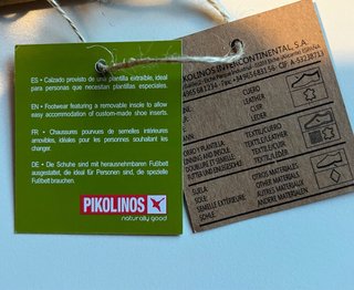 Zapatos Pikolinos Marrones Talla 40