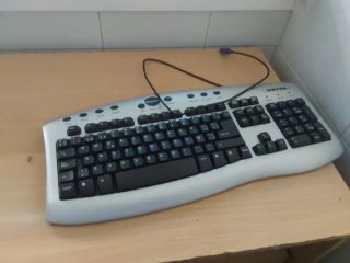 Teclado UNYKA Plata y gris