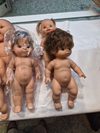 Lote de 10 muñecos bebés