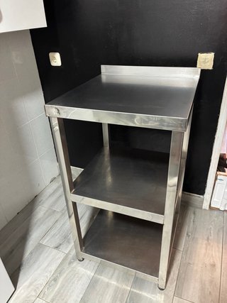 Mueble Acero Inoxidable 3 Estantes