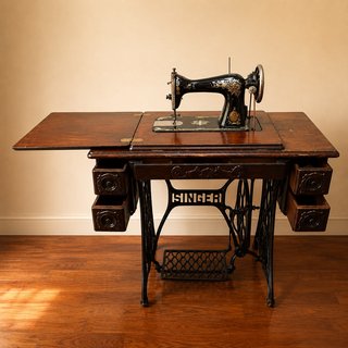 Máquina de coser Singer modelo 15
