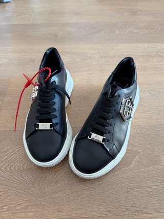 Zapatillas Philipp Plein Lujo Urbanas Negras
