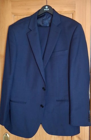Traje MIRTO Azul Nuevo VER FOTOS  PRECIOSO