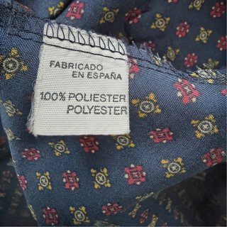 Pijama hombre estampado azul y rojo