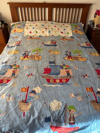 Funda Nórdica Infantil Piratas Cama 90
