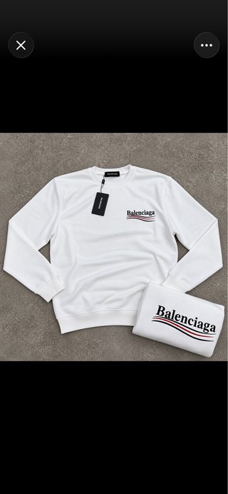 Sudadera Balenciaga Blanca