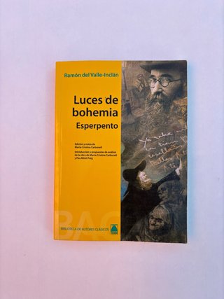 Luces de bohemia: esperpento