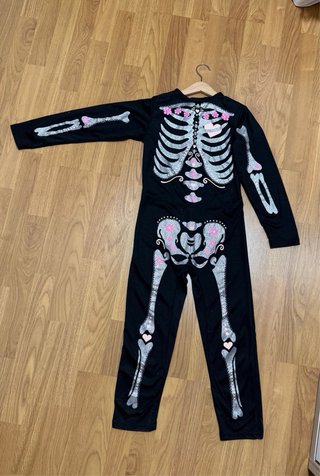 Disfraz de Esqueleto con Máscara Talla 6/8.