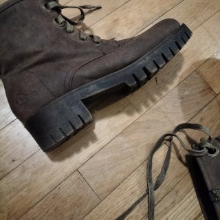 Botines marrones mujer