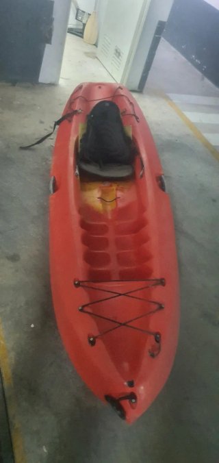 Kayak Rígido Rojo