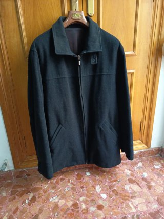 Chaquetón hombre 3/4 gris oscuro