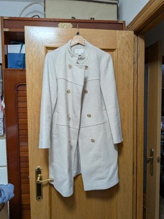 Abrigo Cortefiel Beige