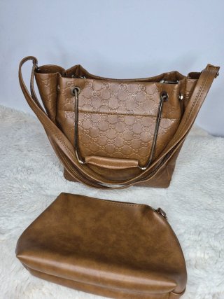 Set de 2 Bolsos Marrones