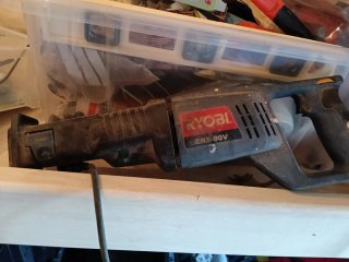 Sierra de Sable Ryobi 80V