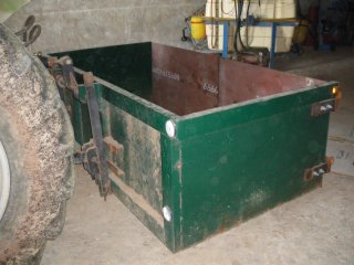 Cajón para tractor