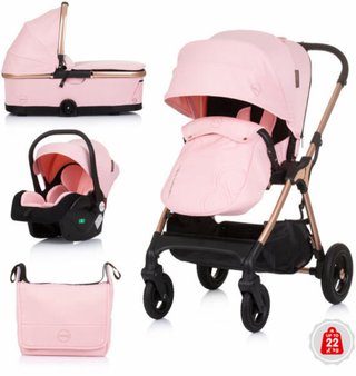 Carro Chipolino Infinity 3 en 1 Rosa