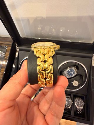 Tag Heuer Professional bañado en oro Dama