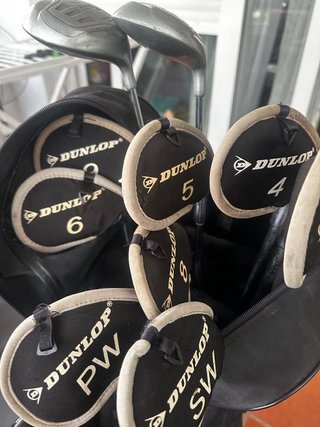 Set de Palos de Golf Dunlop con Fundas y Bolsa