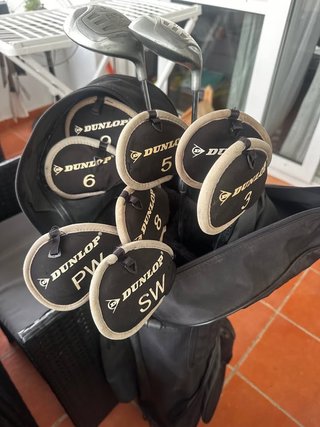 Set de Palos de Golf Dunlop con Fundas y Bolsa